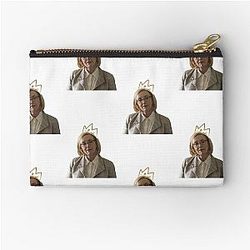 Gerri From Succession with a Crown Pouch