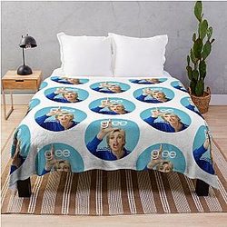 Sue Sylvester Glee Throw Blanket