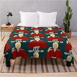 Glee Sue Sylvester Throw Blanket