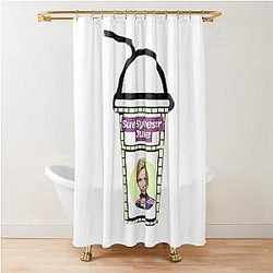 Sue Sylvester Shower Curtain
