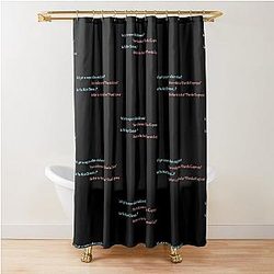 Sue Sylvester Shower Curtain