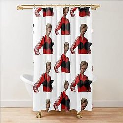 Sue Sylvester Madonna Shower Curtain