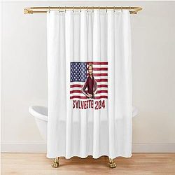 Sue Sylvester 2024 Campaign Shower Curtain