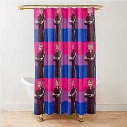 Bisexual Sue Sylvester Shower Curtain