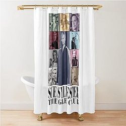 Sue Sylvester Taylor Swift Eras Shower Curtain