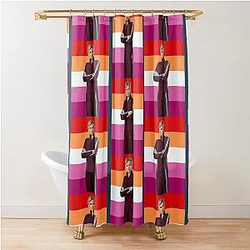 Lesbian Sue Sylvester Shower Curtain