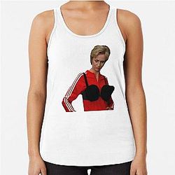 Sue Sylvester Madonna Racerback Tank Top