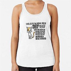 Sue Sylvester Quote Racerback Tank Top