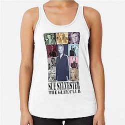 Sue Sylvester Era Racerback Tank Top