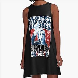 Sue Sylvester Presidential Candidate Glee Jane Lynch TV Show Movie A-Line Dress