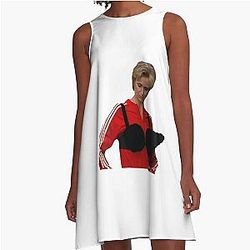 Sue Sylvester Madonna A-Line Dress
