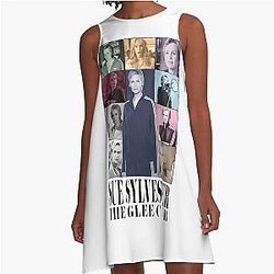 Sue Sylvester Taylor Swift Eras A-Line Dress