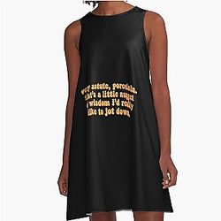 Sue Sylvester Glee Nugget of Wisdom A-Line Dress