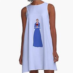 Sue Sylvester A-Line Wedding Dress Glee
