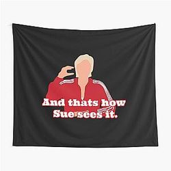 Sue Sylvester Tapestry