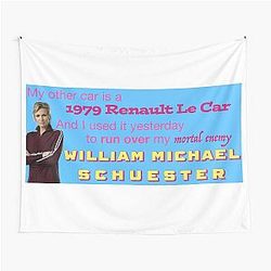 My Other Car is Sue Sylvester Tapestry