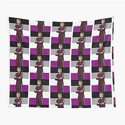Asexual Sue Sylvester Tapestry
