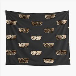 Sue Sylvester Glee Nugget of Wisdom Tapestry