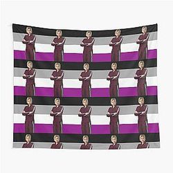 Asexual Sue Sylvester Tapestry