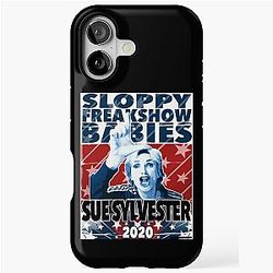 Sue Sylvester Presidential Candidate Glee Jane Lynch TV Show Funny Trending iPhone Tough Case