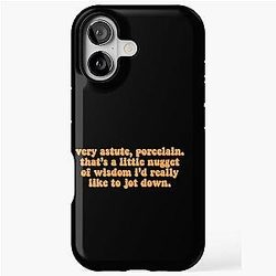Sue Sylvester Glee Nugget of Wisdom iPhone Tough Case