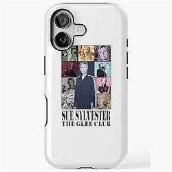 Sue Sylvester Taylor Swift Eras iPhone Case