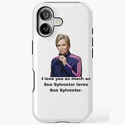 Sue Sylvester iPhone Tough Case