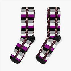 Asexual Sue Sylvester Socks