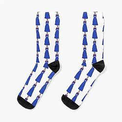 Sue Sylvester's Wedding Dress - Glee Socks