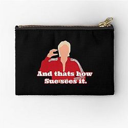 Sue Sylvester Zipper Pouch