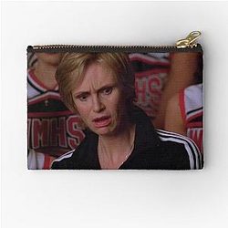 Sue Sylvester Horrified Pouch