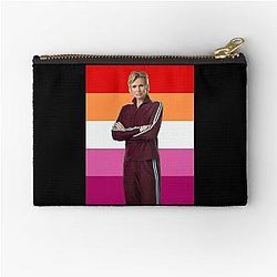 Lesbian Sue Sylvester Zipper Pouch