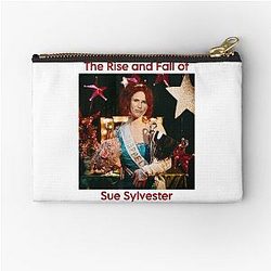 The Rise of Sue Sylvester Zipper Pouch