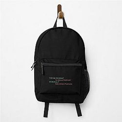Sue Sylvester Quote Backpack