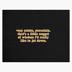 Sue Sylvester Glee Nuggets of Wisdom Jigsaw Puzzle