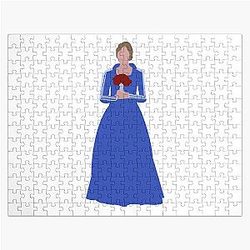 Sue Sylvester Wedding Dress Glee Jigsaw Puzzle