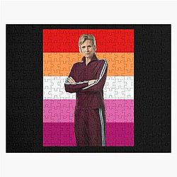 Lesbian Sue Sylvester Jigsaw Puzzle