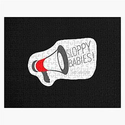 Sue Sylvester Sloppy Baby Bullhorn Jigsaw Puzzle