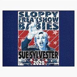 Sue Sylvester Presidential Candidate Glee Jane Lynch TV Movie Funny Puzzle