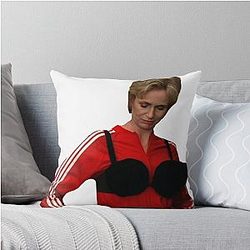 Madonna Sue Sylvester Throw Pillow