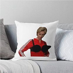 Sue Sylvester Throw Pillow