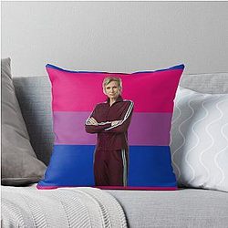 Bisexual Sue Sylvester Throw Pillow