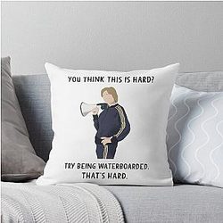 Glee Sue Sylvester (Jane Lynch) Quote Throw Pillow