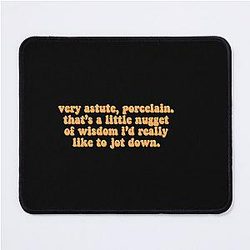 Sue Sylvester Glee Nugget of Wisdom Mouse Pad