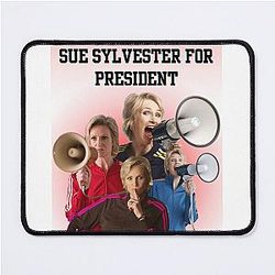Glee's Sue Sylvester for President Mouse Pad