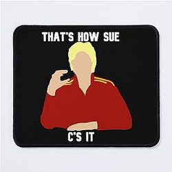 Glee Sue Sylvester Mouse Pad