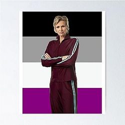 Asexual Sue Sylvester Poster
