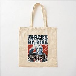 Sue Sylvester Presidential Candidate Glee Jane Lynch Tv Show Movie Funny Trending Cotton Tote Bag