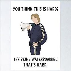 Glee Sue Sylvester Jane Lynch quote Poster