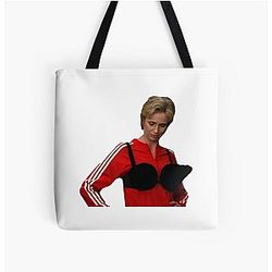 Sue Sylvester Madonna All Over Print Tote Bag